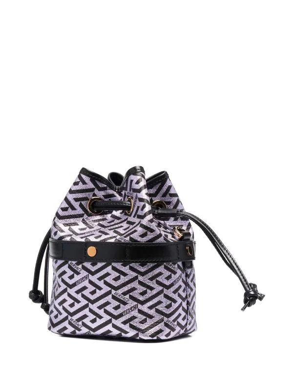 ( Nouvelle Collection ) Versace Sac Seau La Greca Métallisé Femme 3 ( Nouvelle Collection ) Versace Sac Seau La Greca Métallisé Femme – Image 3