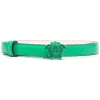 ( Nouvelle Collection ) Versace 1G57V BRIGHT GREEN - BRIGHT GREEN - VERSACE GOLD Ceinture En Cuir à Motif Medusa Femme