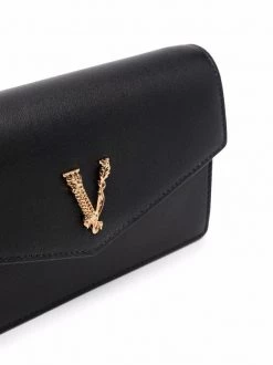 Versace Sac à Bandoulière Virtus 1B00V BLACK -Pas Cher Versace Boutique 17333749 37043378 600