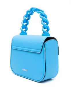 Versace Sac à Main Medusa Head En Cuir 1U38V BLUE + BLUE + VERSACE GLOD -Pas Cher Versace Boutique 17333758 37216464 600