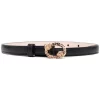 ( Nouvelle Collection ) Versace 1B00V BLACK Ceinture Medusa En Cuir Femme