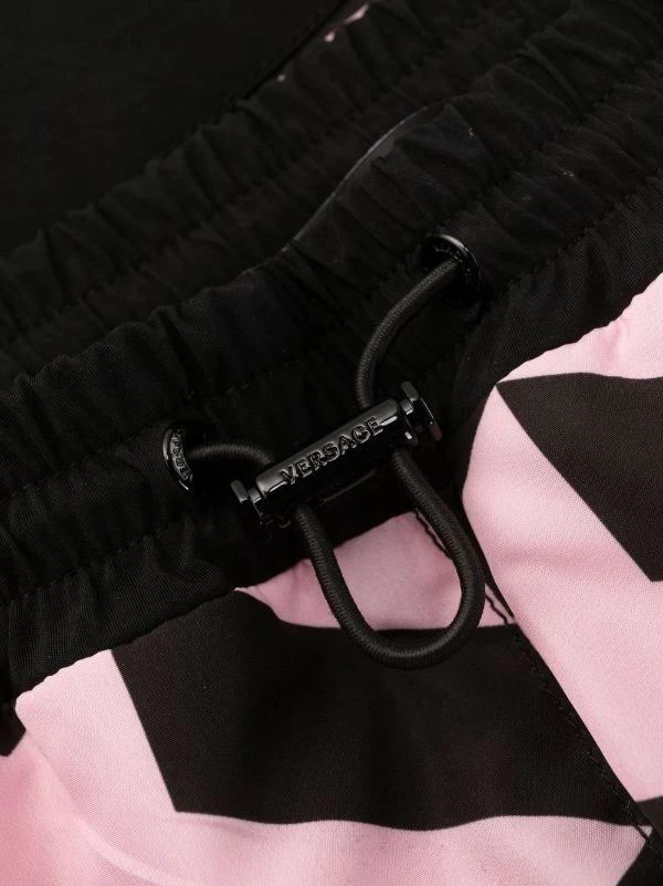 ( Nouvelle Collection ) Versace Pantalon De Jogging à Empiècements La Greca Femme 6 ( Nouvelle Collection ) Versace Pantalon De Jogging à Empiècements La Greca Femme – Image 6