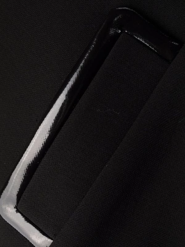 ( Nouvelle Collection ) Versace 1B000 BLACK Manteau Medusa En Laine Femme 7 ( Nouvelle Collection ) Versace 1B000 BLACK Manteau Medusa En Laine Femme – Image 7