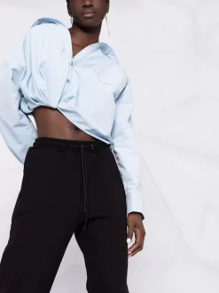 ( Nouvelle Collection ) Versace Pantalon De Jogging à Logo Appliqué Femme -Pas Cher Versace Boutique 17333783 37050093 600