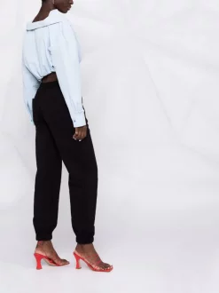 ( Nouvelle Collection ) Versace Pantalon De Jogging à Logo Appliqué Femme -Pas Cher Versace Boutique 17333783 37050119 600