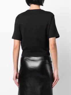 ( Nouvelle Collection ) Versace T-shirt à Détail D'épingle Femme -Pas Cher Versace Boutique 17333785 37217068 600