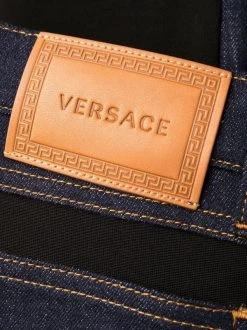 ( Nouvelle Collection ) Versace Jean Skinny à Taille Mi-haute 2D400 NAVY -Pas Cher Versace Boutique 17333786 37439799 600