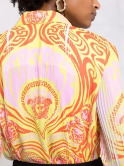 ( Nouvelle Collection ) Versace Chemise Medusa Music à Logo Imprimé 5Y100 PINEAPPLE+NEON ORANGE 8 ( Nouvelle Collection ) Versace Chemise Medusa Music à Logo Imprimé 5Y100 PINEAPPLE+NEON ORANGE -Pas Cher Versace Boutique 17333809 38200764 600