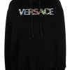( Nouvelle Collection ) Versace Hoodie à Patch Logo Femme