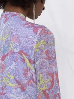 ( Nouvelle Collection ) Versace Robe Baroccofest Courte 5L180 ORCHD+MLTICLR 10 ( Nouvelle Collection ) Versace Robe Baroccofest Courte 5L180 ORCHD+MLTICLR -Pas Cher Versace Boutique 17333821 37892102 600