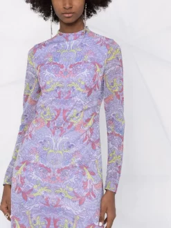 ( Nouvelle Collection ) Versace Robe Baroccofest Courte 5L180 ORCHD+MLTICLR 12 ( Nouvelle Collection ) Versace Robe Baroccofest Courte 5L180 ORCHD+MLTICLR -Pas Cher Versace Boutique 17333821 37892126 600