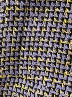 ( Nouvelle Collection ) Versace Pantalon évasé à Motif Pied-de-poule Femme -Pas Cher Versace Boutique 17333823 38094788 600