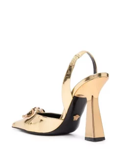 Versace Escarpins Medusa Head à Bride Arrière 1X00V GOLD VERSAGE GOLD -Pas Cher Versace Boutique 17333839 37849768 600