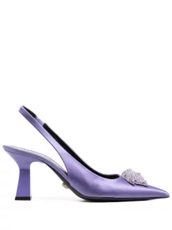 ( Nouvelle Collection ) Versace Escarpins La Medusa à Bride Arrière Femme