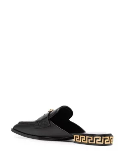 ( Nouvelle Collection ) Versace Mules La Medusa 1B00V NERO-ORO VERSACE -Pas Cher Versace Boutique 17333849 38094302 600