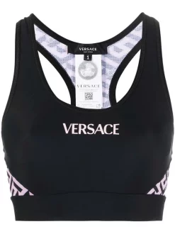 ( Nouvelle Collection ) Versace Brassière De Sport à Imprimé La Greca Femme