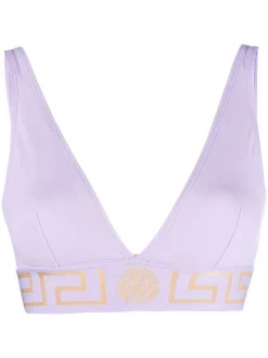 ( Positively Conscious ) Versace Haut De Bikini La Greca Femme