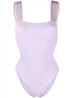 ( Nouvelle Collection ) Versace Maillot De Bain Greca Key Femme