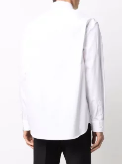 ( Nouvelle Collection ) Versace 1W000 OPTICAL WHITE T-shirt à Imprimé Greca Homme -Pas Cher Versace Boutique 17334071 36618296 600