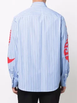 ( Nouvelle Collection ) Versace Chemise Medusa Music à Rayures Homme -Pas Cher Versace Boutique 17334074 37875171 600