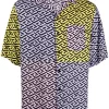( Nouvelle Collection ) Versace Chemise à Imprimé Greca Homme