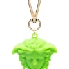 Versace Porte-clés Medusa Head 1G67V NEON GREEN-ORO