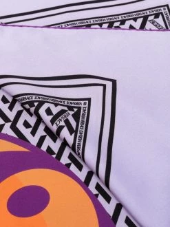 ( Nouvelle Collection ) Versace écharpe En Soie à Imprimé Greca Femme -Pas Cher Versace Boutique 17334982 37038827 600