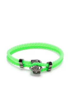 ( Nouvelle Collection ) Versace Bracelet Medusa Tressé Femme