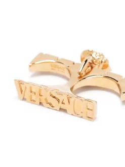( Nouvelle Collection ) Versace Bague à Plaque Logo Homme -Pas Cher Versace Boutique 17334991 37158162 600