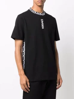 Versace T-shirt à Détails Imprimés La Greca Homme -Pas Cher Versace Boutique 17335178 36571188 600