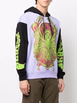 ( Nouvelle Collection ) Versace 2D360 ORCHID + PRINT Hoodie à Imprimé Graphique Homme -Pas Cher Versace Boutique 17335182 37712693 600