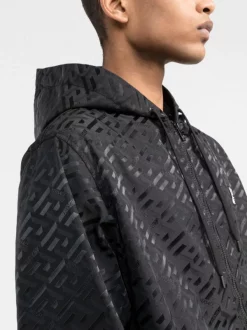 ( Nouvelle Collection ) Versace Trench La Greca 1B000 BLACK -Pas Cher Versace Boutique 17335189 06f0a022 b00d 4b44 8e81 168607ee0fc7 600