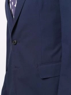 ( Nouvelle Collection ) Versace Blazer à Simple Boutonnage 1U830 NAVY -Pas Cher Versace Boutique 17335191 37859839 600