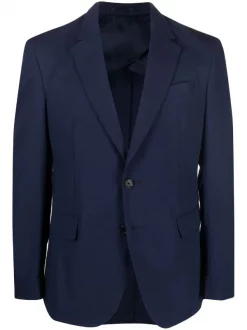 ( Nouvelle Collection ) Versace Blazer à Simple Boutonnage 1U830 NAVY