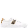 Versace Baskets à Imprimé Greca Homme