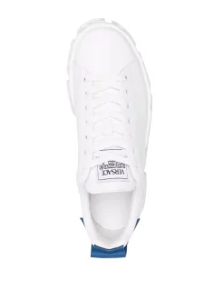 Versace 2W660 BIANCO SAPPHIRE BIANCO Baskets Greca Labyrinth Homme -Pas Cher Versace Boutique 17335199 37703479 600
