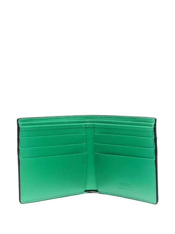 ( Nouvelle Collection ) Versace Portefeuille Pliant à Imprimé La Greca Homme 3 ( Nouvelle Collection ) Versace Portefeuille Pliant à Imprimé La Greca Homme – Image 3