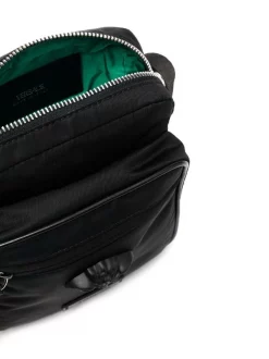 Versace D41NP BLACK/BLACKPALLADIUM Sacoche Medusa Homme -Pas Cher Versace Boutique 17335236 37039242 600