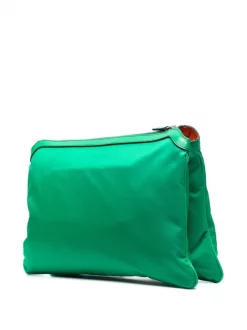 ( Nouvelle Collection ) Versace Sac à Ordinateur à Logo Brodé 1G57P BRIGHTGREEN-BRIGHTGREEN-PALLADIUM -Pas Cher Versace Boutique 17335238 37204749 600