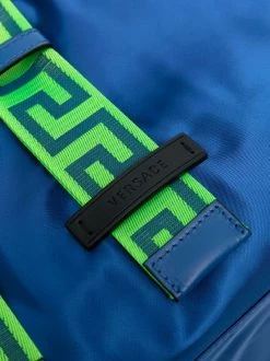 ( Nouvelle Collection ) Versace Sac Cabas à Bride Logo 2UA1E BLUE -Pas Cher Versace Boutique 17335248 39357629 600