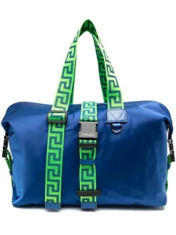 ( Nouvelle Collection ) Versace Sac Cabas à Bride Logo 2UA1E BLUE