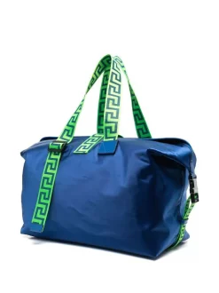 ( Nouvelle Collection ) Versace Sac Cabas à Bride Logo 2UA1E BLUE -Pas Cher Versace Boutique 17335248 39358312 600