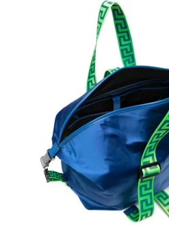 ( Nouvelle Collection ) Versace Sac Cabas à Bride Logo 2UA1E BLUE -Pas Cher Versace Boutique 17335248 39358313 600