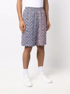 ( Nouvelle Collection ) Versace Bermuda à Imprimé Greca Homme -Pas Cher Versace Boutique 17335249 36963992 600