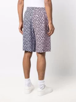 ( Nouvelle Collection ) Versace Bermuda à Imprimé Greca Homme -Pas Cher Versace Boutique 17335249 36965152 600