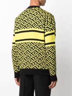 ( Nouvelle Collection ) Versace Pull La Greca Medusa En Jacquard Homme -Pas Cher Versace Boutique 17335257 36570433 600