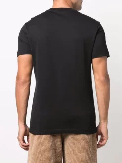 ( Positively Conscious ) Versace T-shirt à Logo Imprimé 1B000 BLACK 8 ( Positively Conscious ) Versace T-shirt à Logo Imprimé 1B000 BLACK -Pas Cher Versace Boutique 17335258 36369964 600