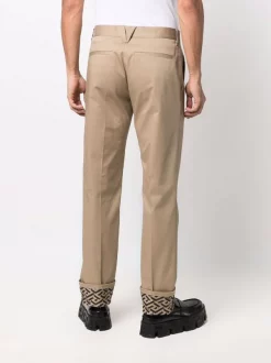 ( Nouvelle Collection ) Versace 1K050 BEIGE Pantalon Chino à Coupe Droite Homme -Pas Cher Versace Boutique 17335266 36897869 600
