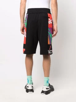 ( Nouvelle Collection ) Versace Short De Sport à Imprimé Abstrait Homme -Pas Cher Versace Boutique 17335268 37712637 600