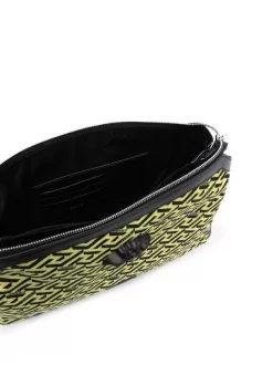 ( Nouvelle Collection ) Versace Pochette D'ordinateur Zippée à Motif Monogrammé Homme -Pas Cher Versace Boutique 17335333 37205380 600